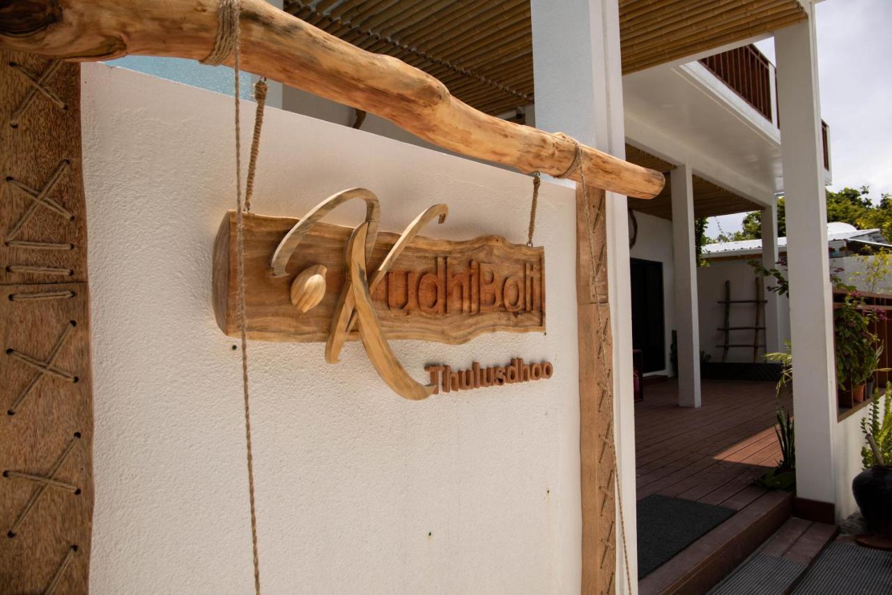 Kudhi Boli Beach House Thulusdhoo Exteriör bild